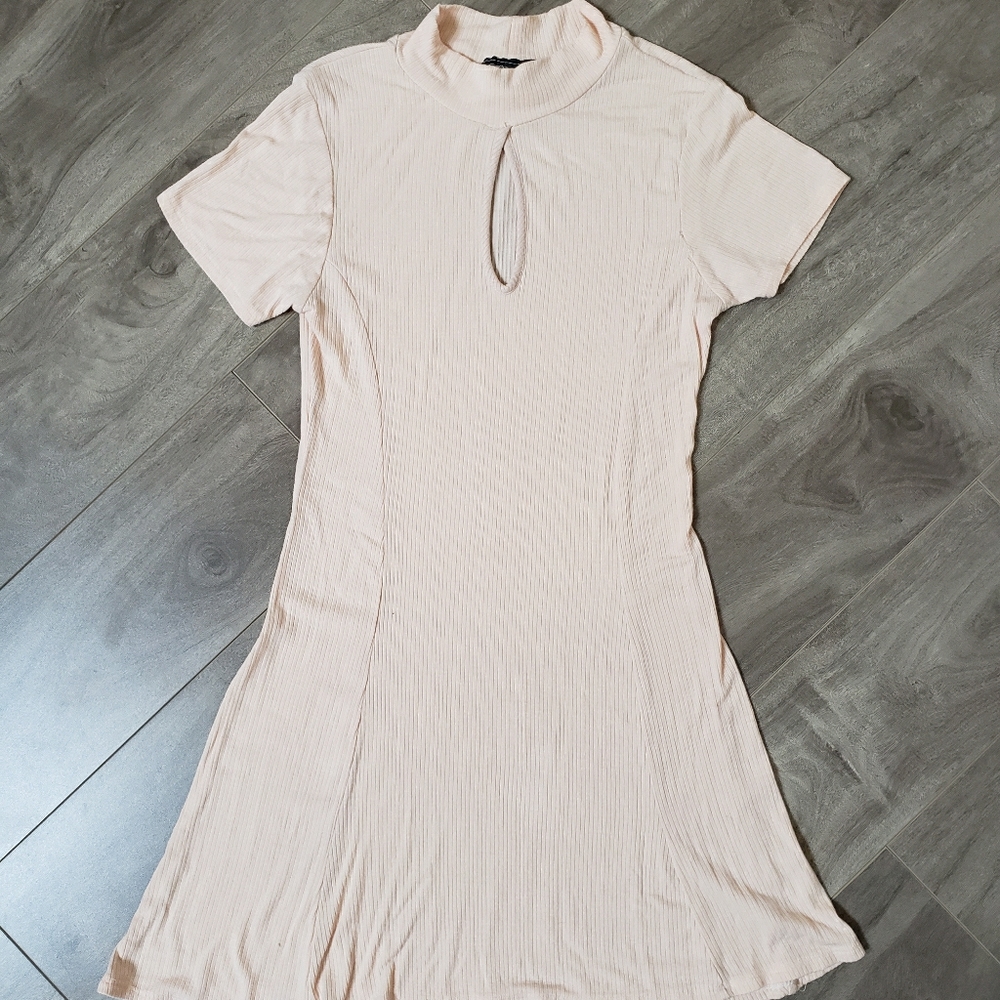 Light Pink Mini Summer Dress